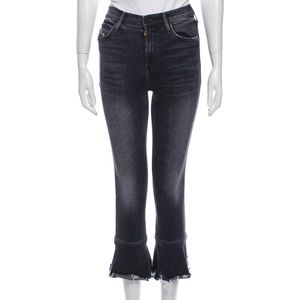 Mother jeans with peplum-style hem size 24